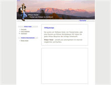 Tablet Screenshot of hotel.ritten.org