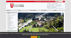 Desktop Screenshot of gemeinde.ritten.bz.it